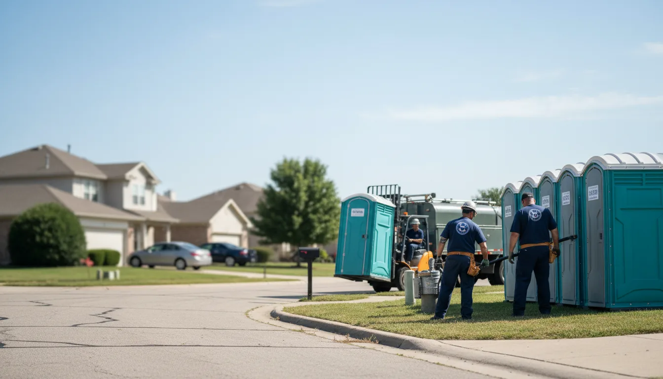 Porta Potty Rental in Pulaski, WI near me